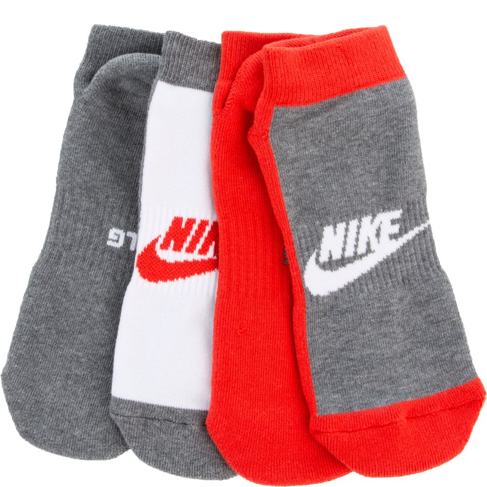 GRAPHIC NO SHOE SOCKS (2 PAIR)