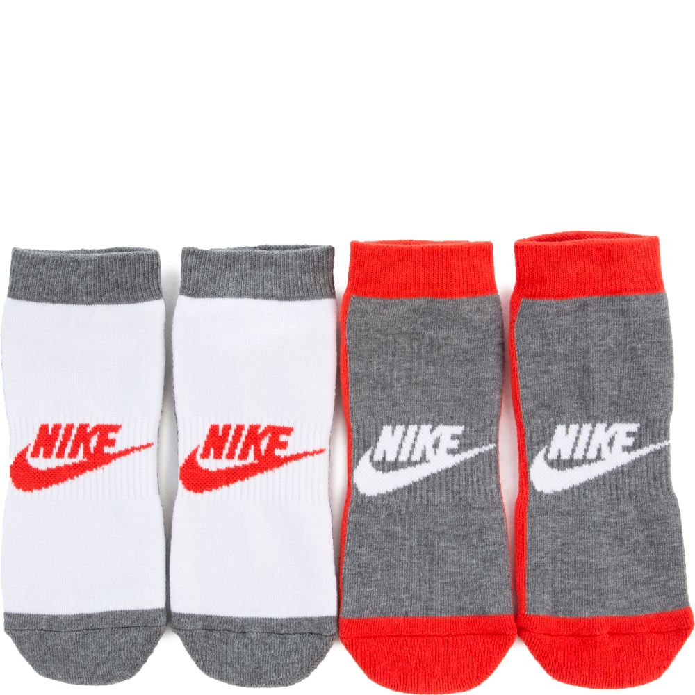 GRAPHIC NO SHOE SOCKS (2 PAIR)