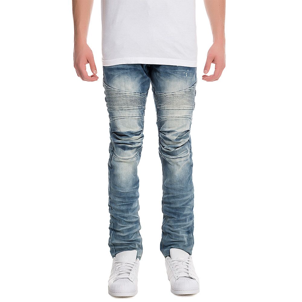 PREMIUM MOTO DENIM JEANS