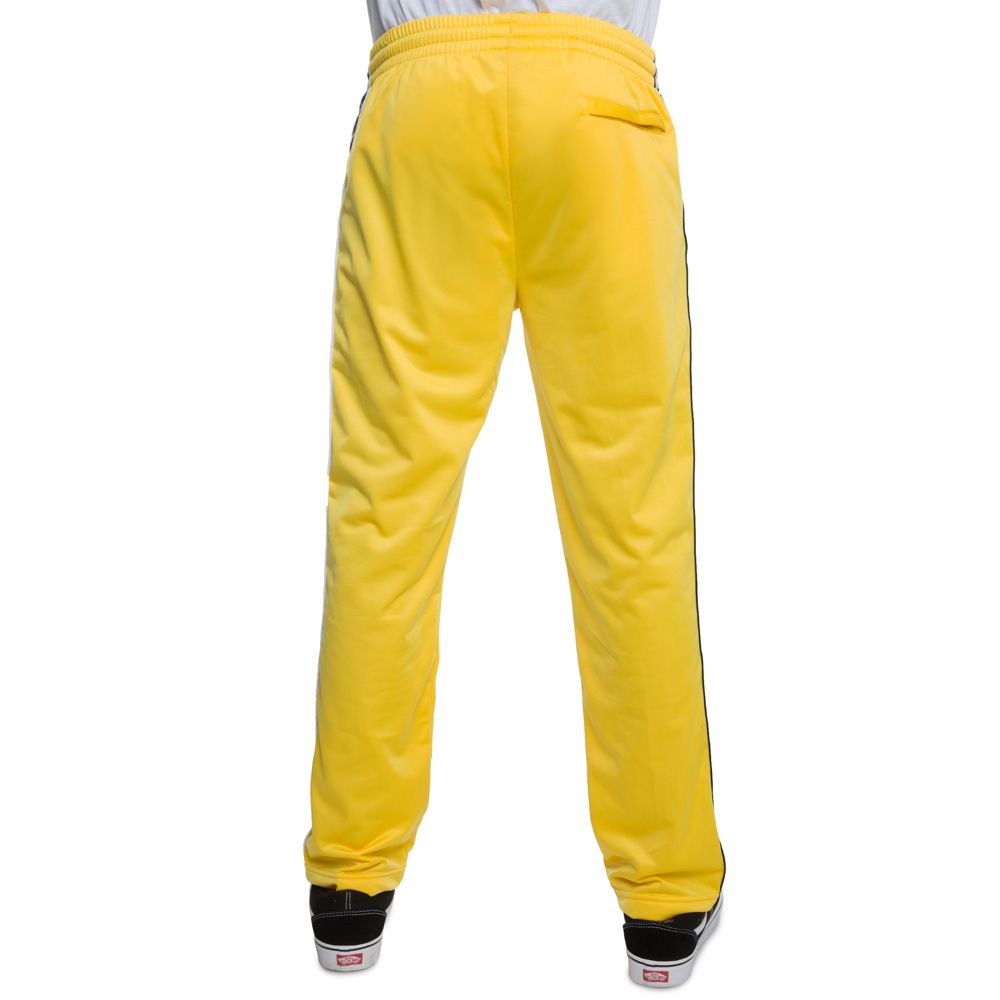 222 BANDA ASTORIAZZ ALTERNATING BANDA TRACK PANTS IN YELLOW 5 222 BANDA ASTORIAZZ ALTERNATING BANDA TRACK PANTS IN YELLOW