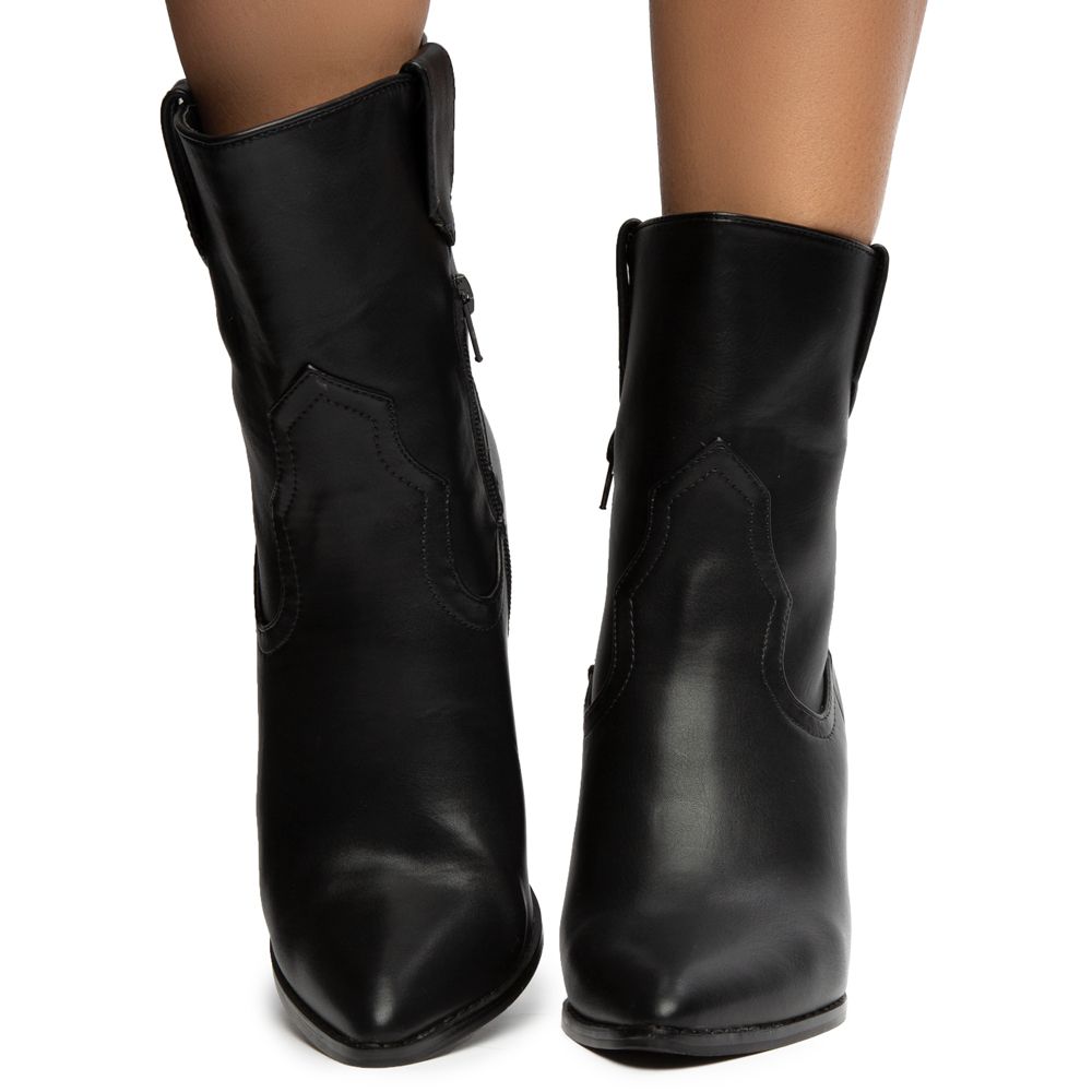 SARU-1 BOOTIE WITH ZIPPER