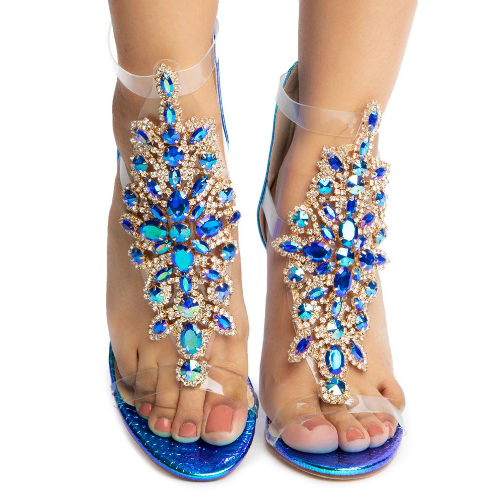 TAYLOR-21 RHINESTONE HIGH HEELS 5 TAYLOR-21 RHINESTONE HIGH HEELS