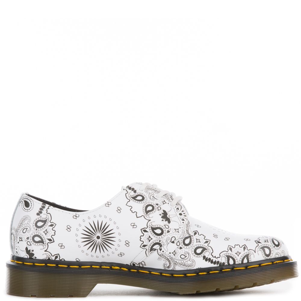 UNISEX 1461 BLACK BANDANA OXFORDS