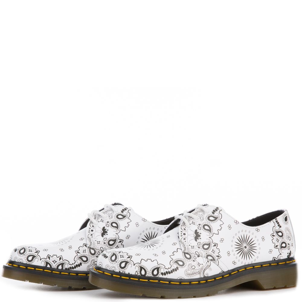 UNISEX 1461 BLACK BANDANA OXFORDS 4 UNISEX 1461 BLACK BANDANA OXFORDS