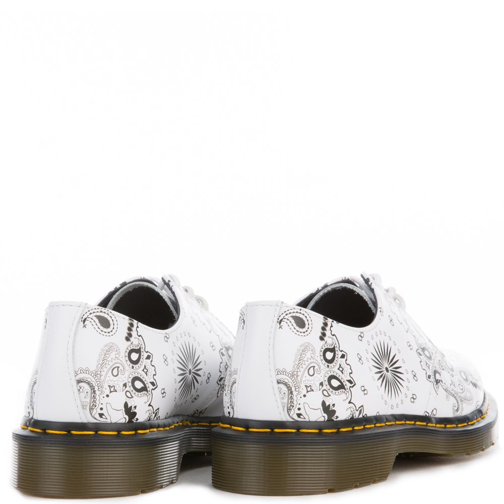 UNISEX 1461 BLACK BANDANA OXFORDS 5 UNISEX 1461 BLACK BANDANA OXFORDS