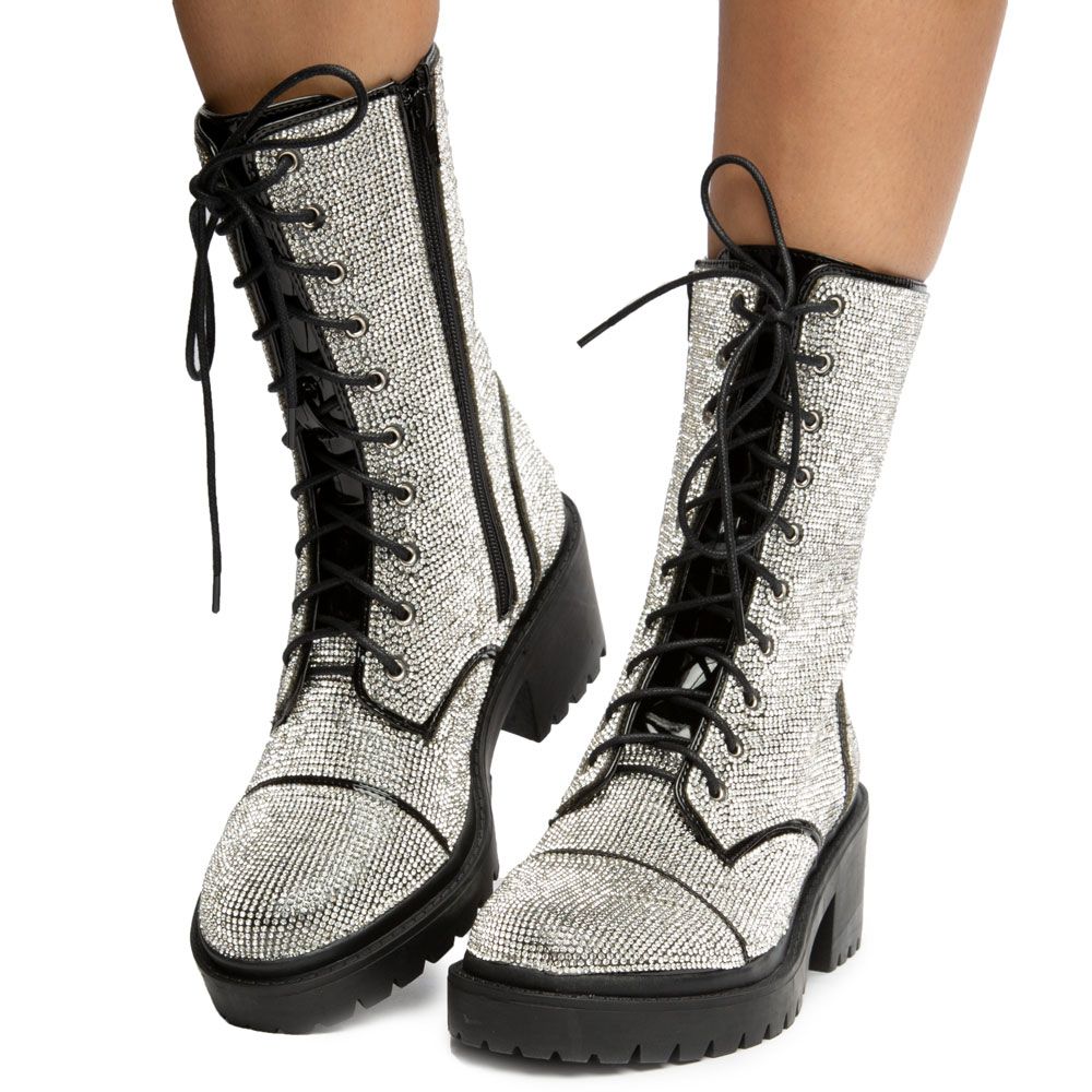 ROSALBA-1 RHINESTONE BOOTIES 3 ROSALBA-1 RHINESTONE BOOTIES