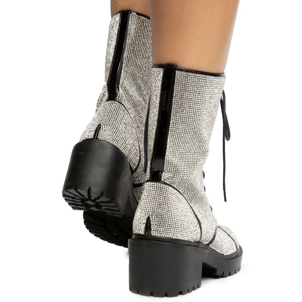 ROSALBA-1 RHINESTONE BOOTIES 4 ROSALBA-1 RHINESTONE BOOTIES