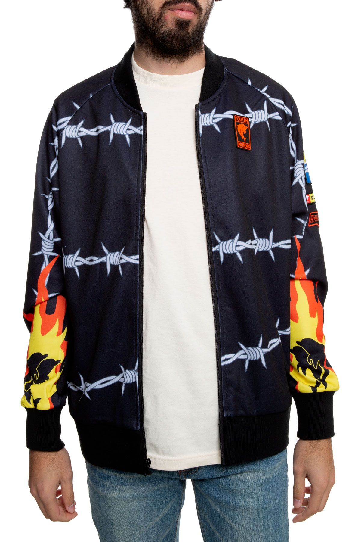 DOLPHIN MOTORS BARB TRACK JACKET