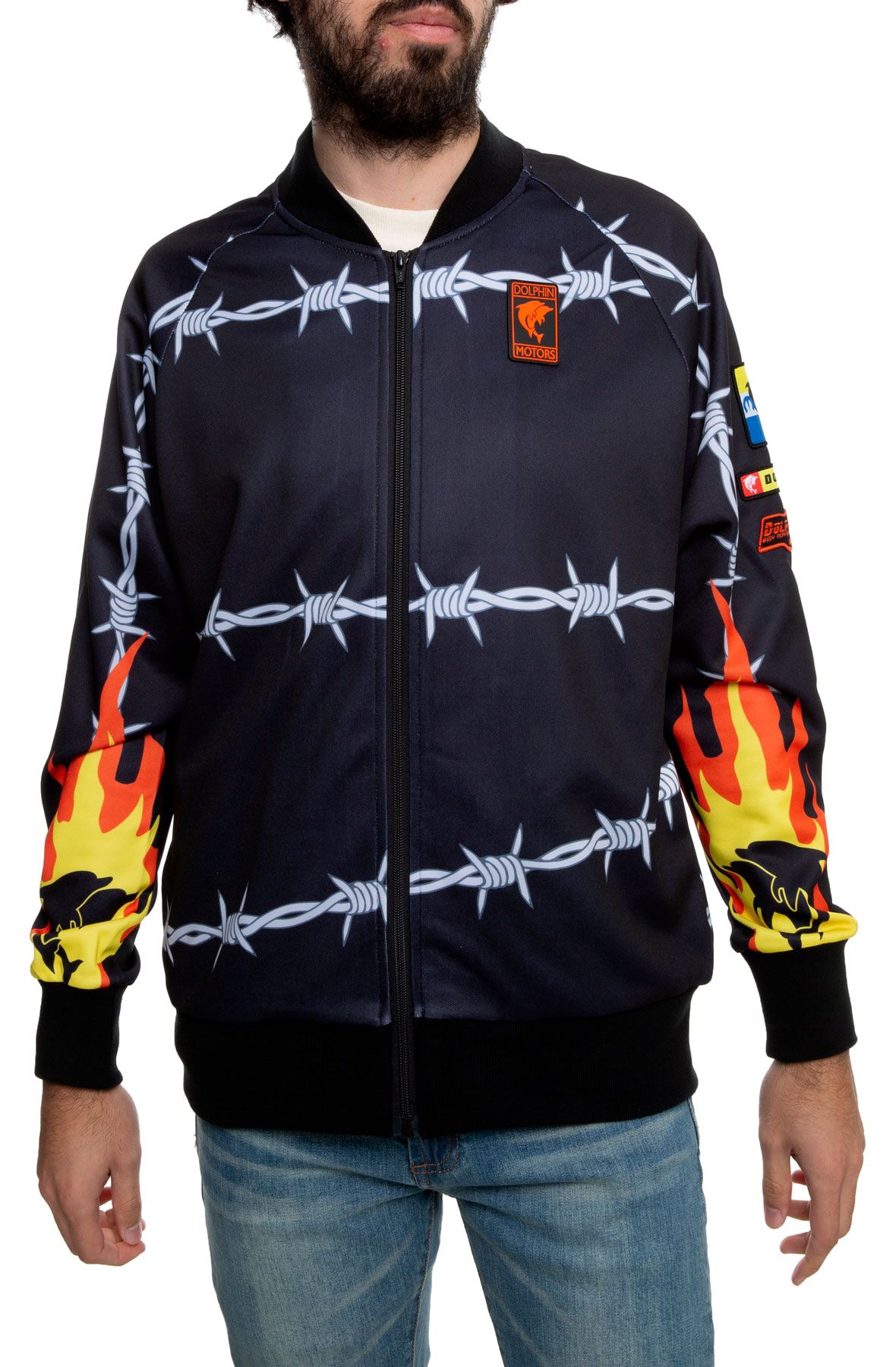 DOLPHIN MOTORS BARB TRACK JACKET
