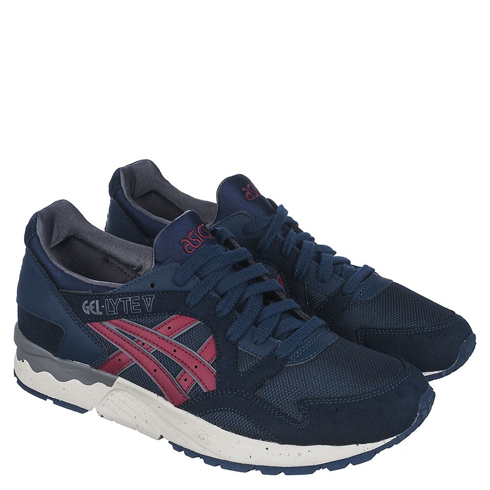 Men's Casual Sneaker Gel-Lyte V Navy/Burgundy