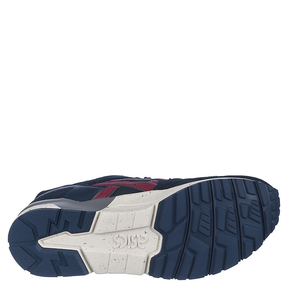 Men's Casual Sneaker Gel-Lyte V Navy/Burgundy 7 Men's Casual Sneaker Gel-Lyte V Navy/Burgundy