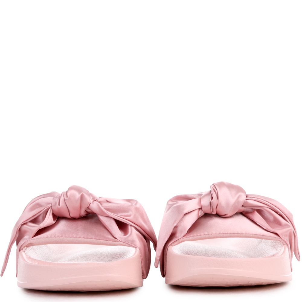 BOW SLIDE SILVER PINK-PUMA SILVER 7 BOW SLIDE SILVER PINK-PUMA SILVER