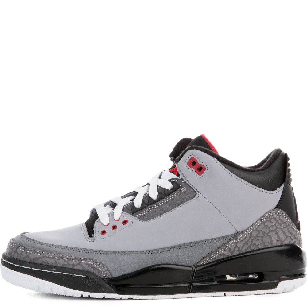 A JRD 3RET STL/RD-B Gry/Blk