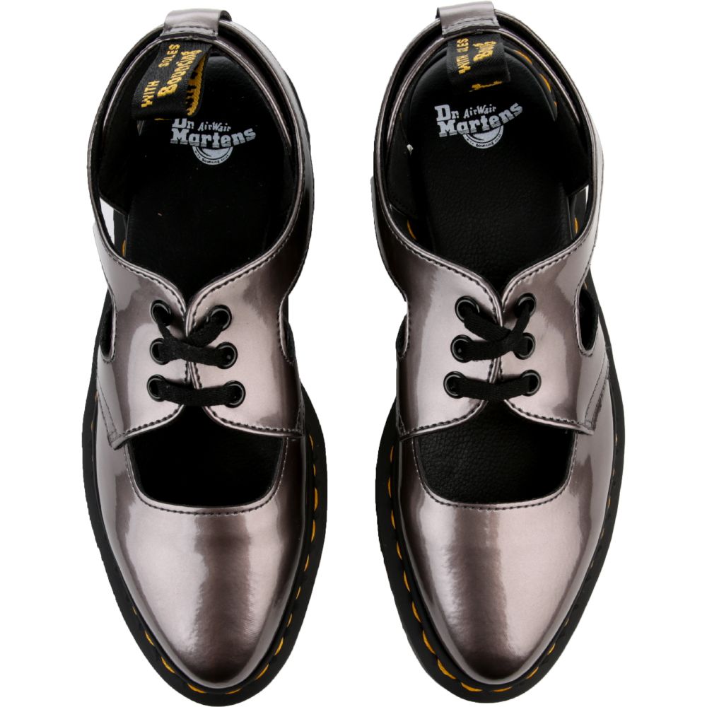 Genna Pewter Cut Out Shoe Pewter 6 Genna Pewter Cut Out Shoe Pewter