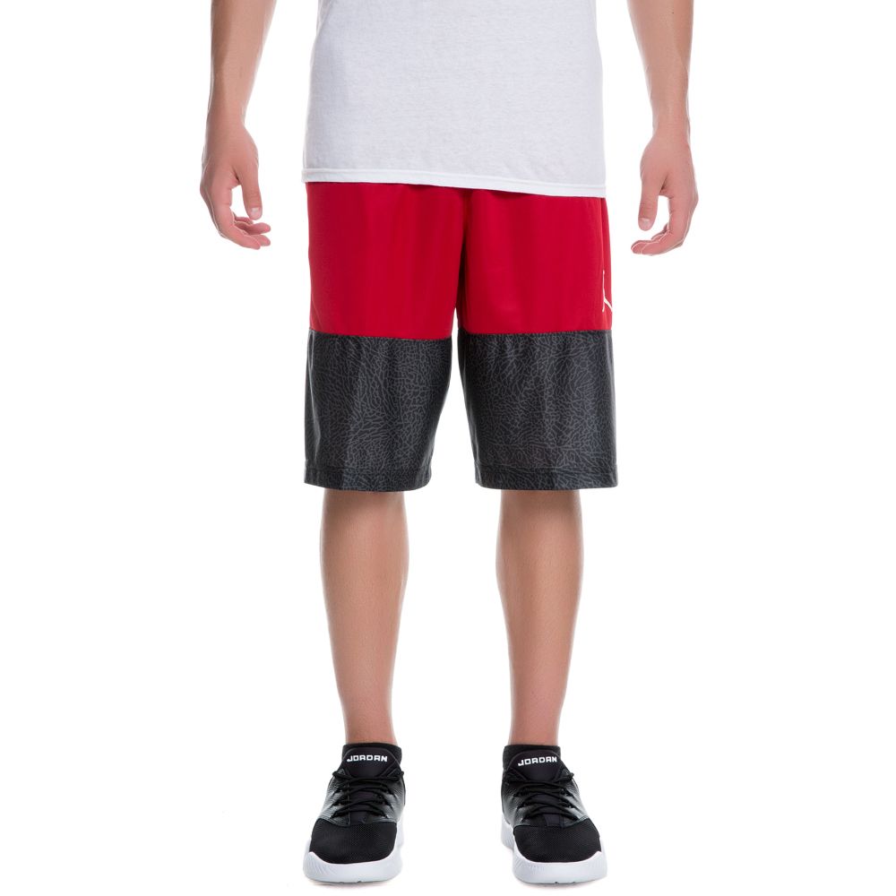 CLASSIC AJ BLOCKOUT SHORT GYM RED/BLACK/WHITE