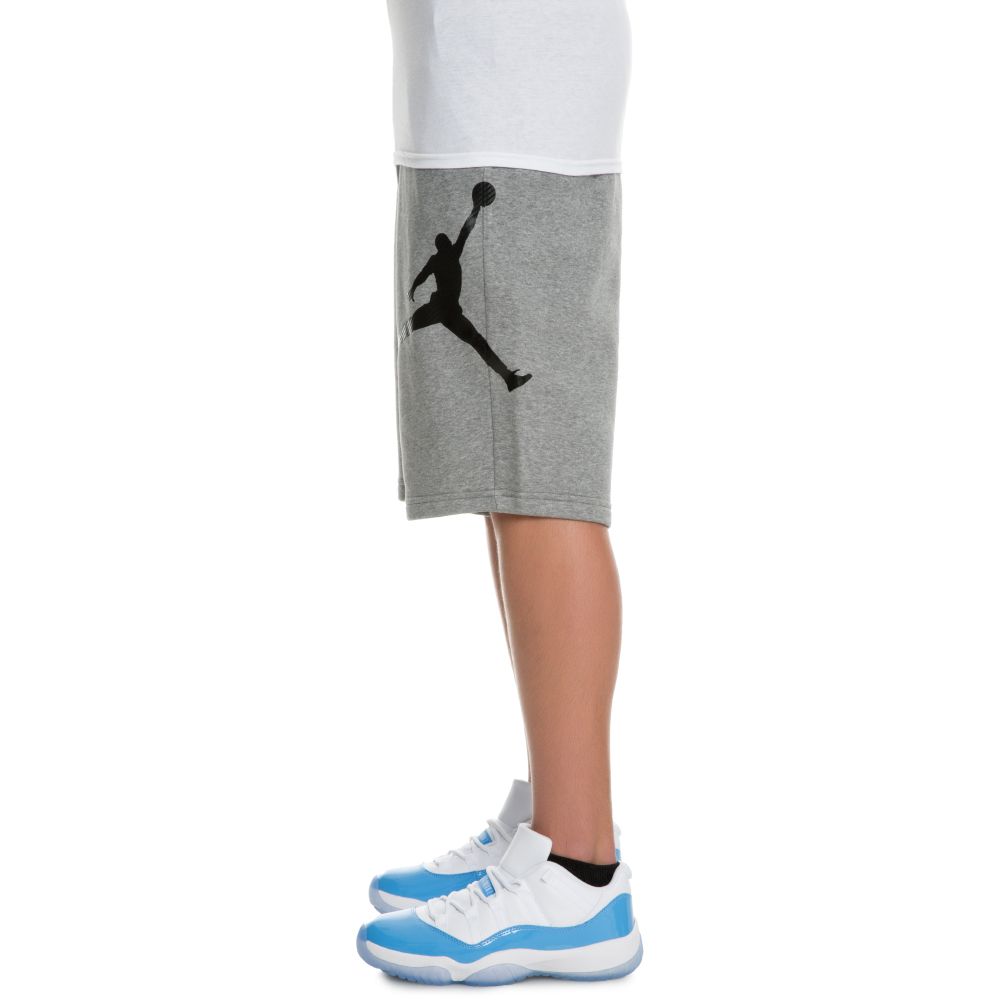 JORDAN 11 LEGACY SHORT CARBON HEATHER/BLACK