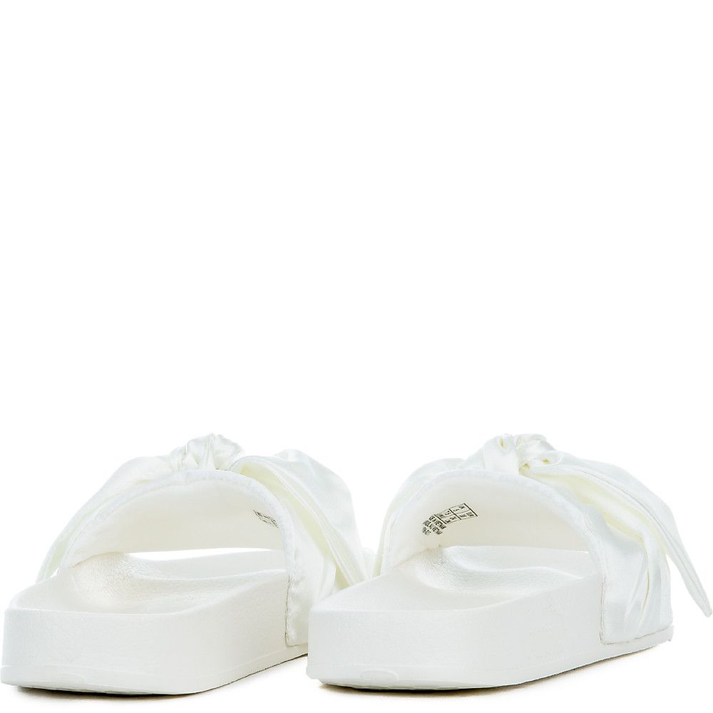WMNS Bow Slide Flip Flop Marshmallow-Puma Silver 5 WMNS Bow Slide Flip Flop Marshmallow-Puma Silver