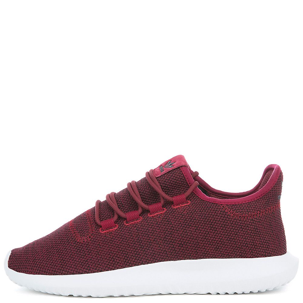 Men's Tubular Shadow Knit Athletic Lifestyle Sneaker CBURGU/CBLACK/CBURGU