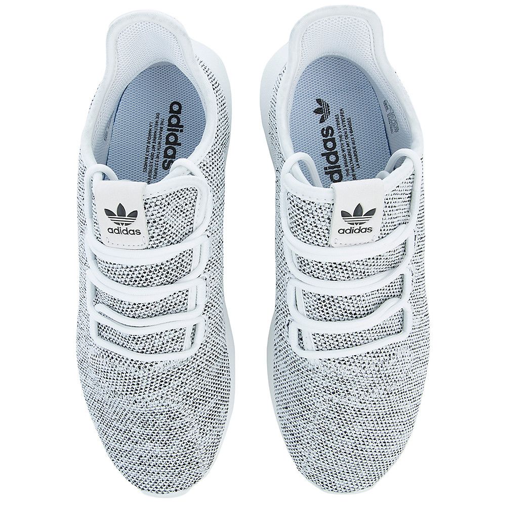 Men's Tubular Shadow Knit Athletic Lifestyle Sneaker FTWWHT/FTWWHT/CBLACK