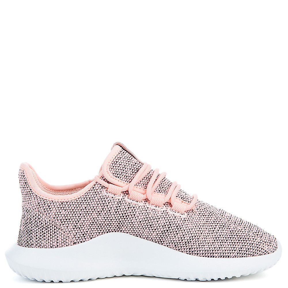 Women's Tubular Shadow Knit Athletic Lifestyle Sneaker PINK/WHT/CORAL