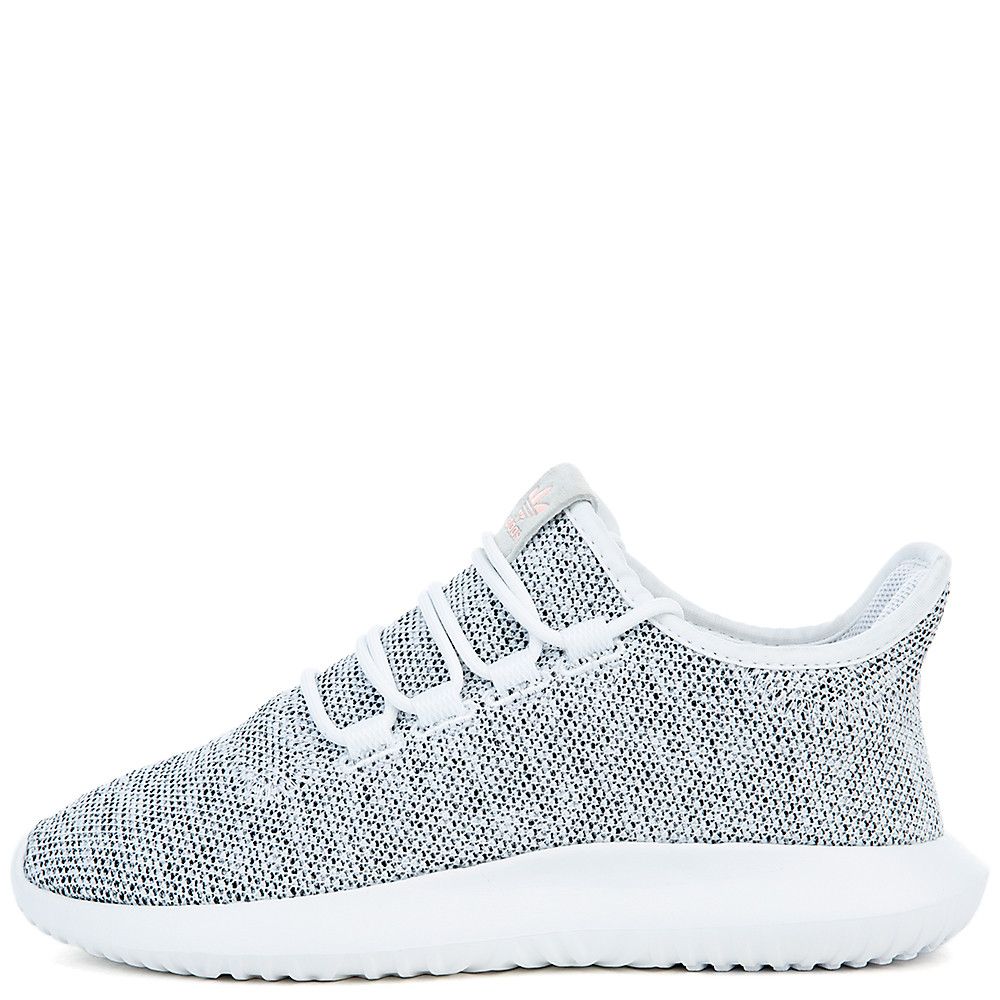 Women's Tubular Shadow Knit Athletic Lifestyle Sneaker WHT/HAZCOR