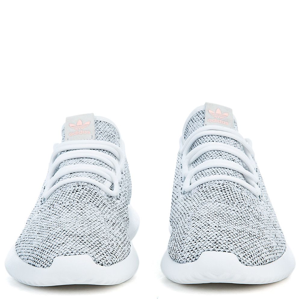 Women's Tubular Shadow Knit Athletic Lifestyle Sneaker WHT/HAZCOR
