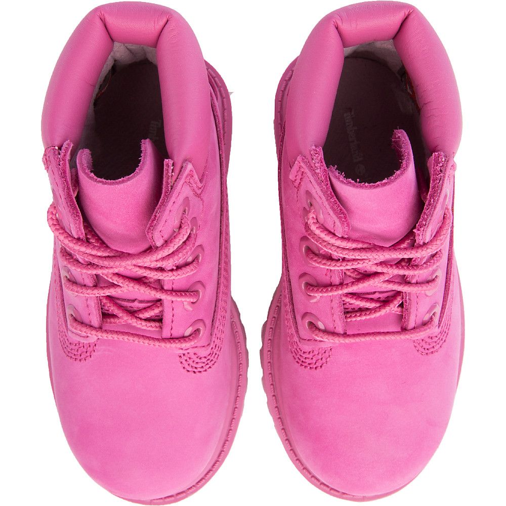 (GS) 6-Inch Premium Waterproof Boot Ibis Rose Nubuck (Pink) 6 (GS) 6-Inch Premium Waterproof Boot Ibis Rose Nubuck (Pink)