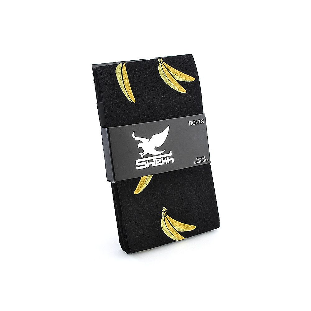 Banana Tights Black/Yellow