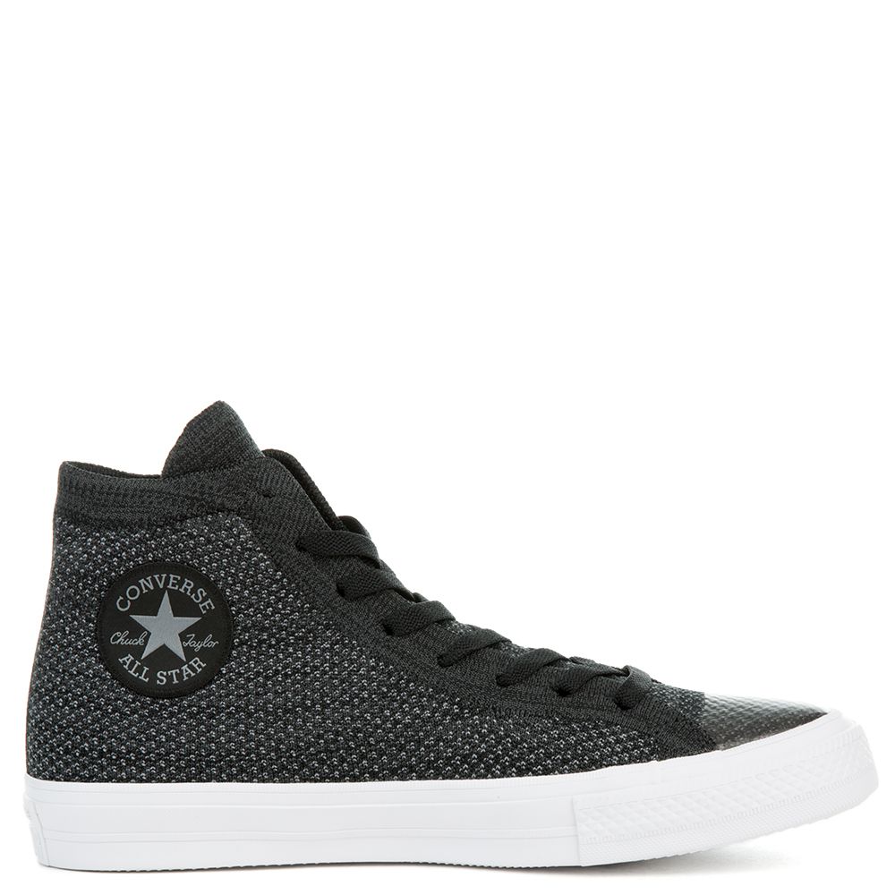 Chuck II FlyKnit Sneaker BLACK/WHITE