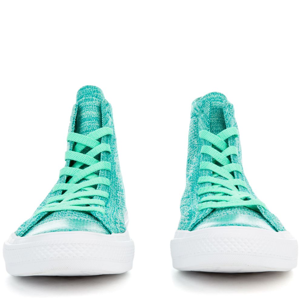 Chuck II FlyKnit Sneaker Green Glow 11 Chuck II FlyKnit Sneaker Green Glow