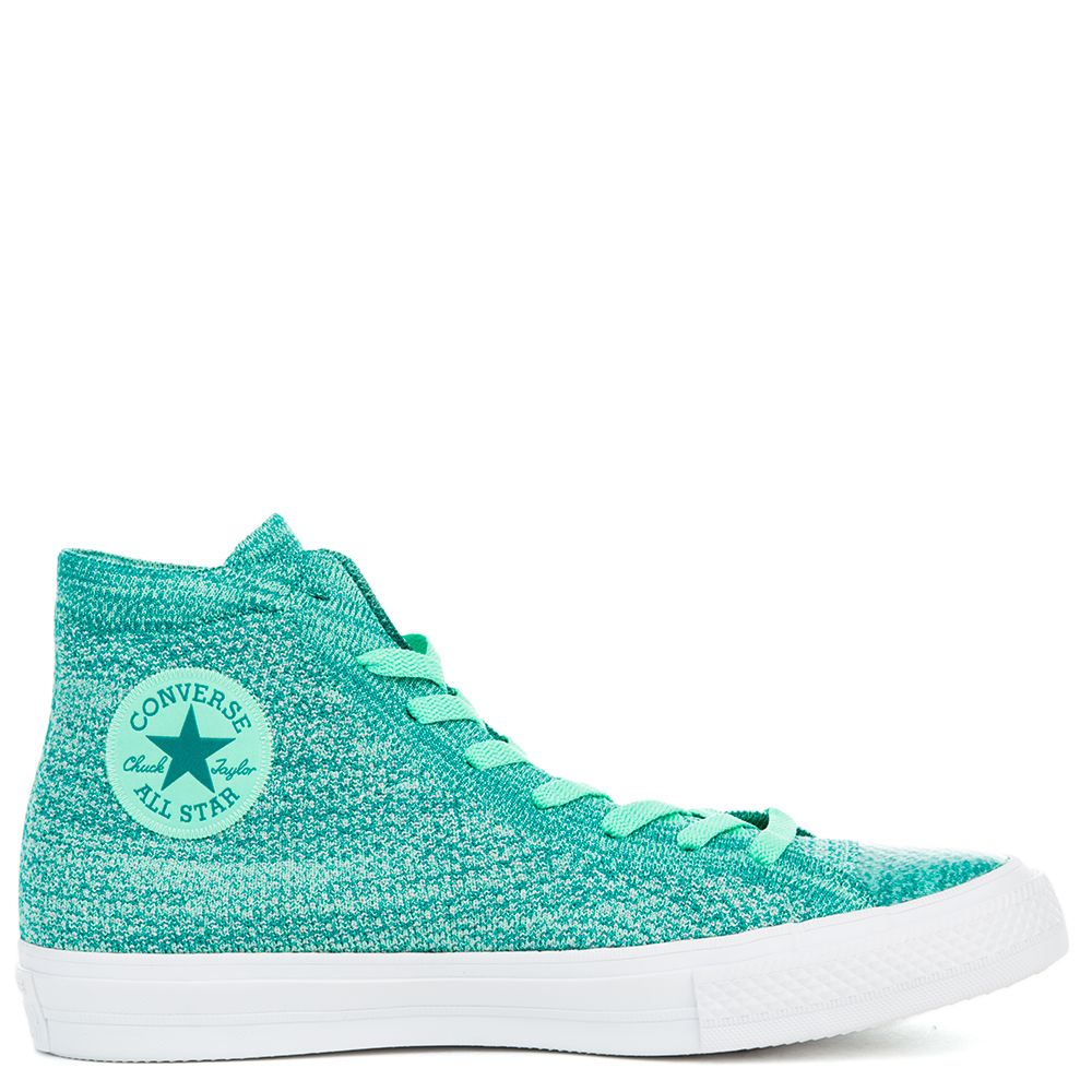 Chuck II FlyKnit Sneaker Green Glow 4 Chuck II FlyKnit Sneaker Green Glow