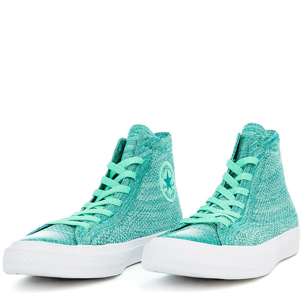 Chuck II FlyKnit Sneaker Green Glow 6 Chuck II FlyKnit Sneaker Green Glow