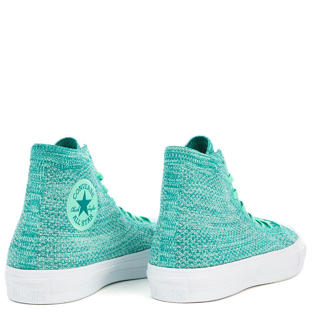 Chuck II FlyKnit Sneaker Green Glow 8 Chuck II FlyKnit Sneaker Green Glow