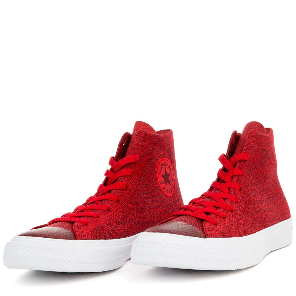 Chuck II FlyKnit Sneaker RED/WHITE 3 Chuck II FlyKnit Sneaker RED/WHITE