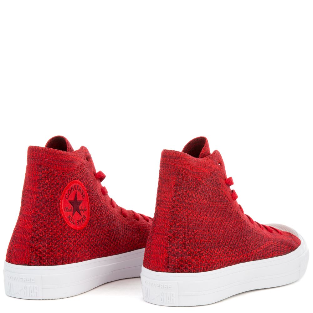 Chuck II FlyKnit Sneaker RED/WHITE 4 Chuck II FlyKnit Sneaker RED/WHITE