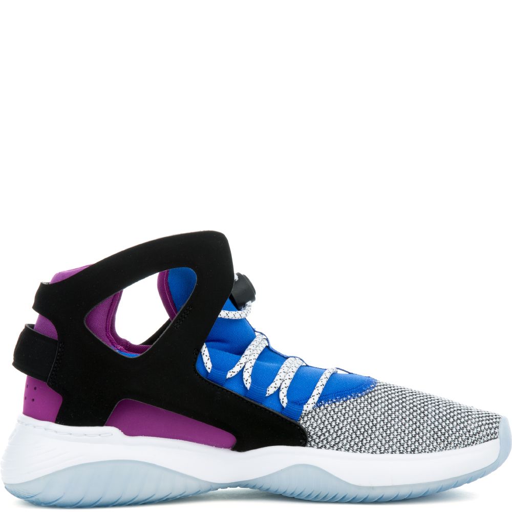 Air Flight Huarache Ultra WHITE/BLACK-LYON BLUE-BOLD BERRY