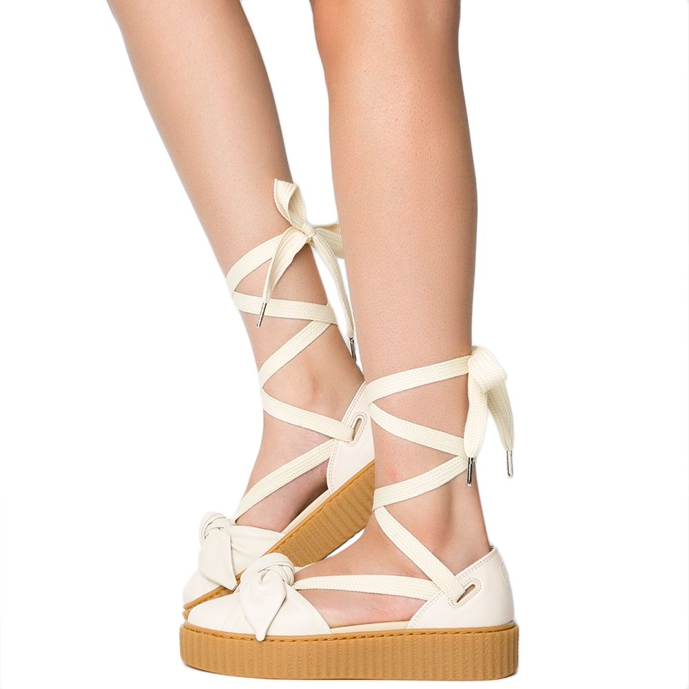 Bow Creeper Sandal Pink Tint-Pink Tint-Oatmeal