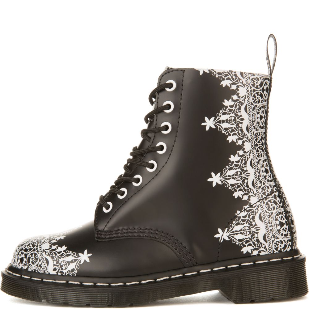 DR. MARTENS FOR WOMEN: PASCAL LACE BOOTS