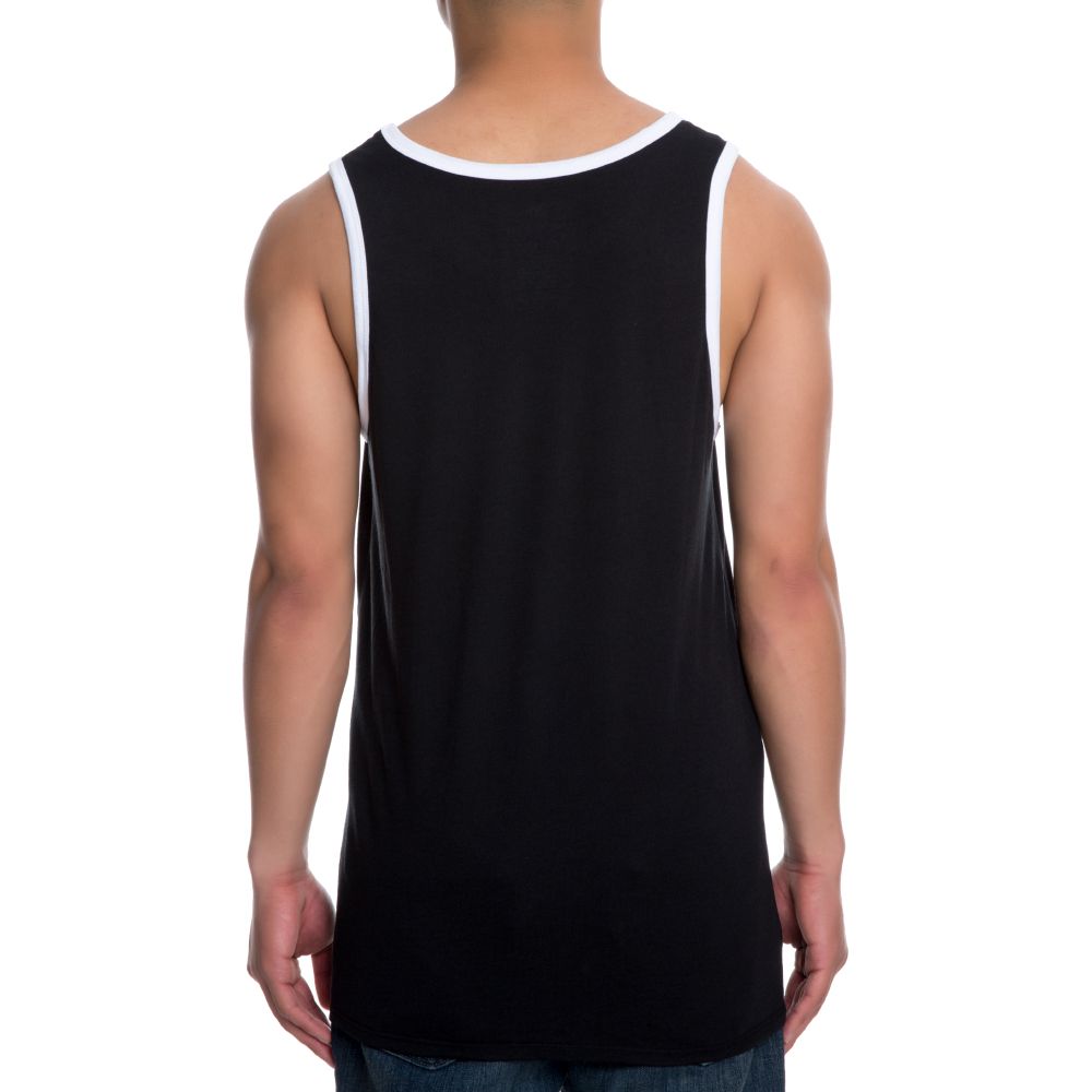 NIKE TANK-ACE LOGO BLACK/WHITE/WHITE 3 NIKE TANK-ACE LOGO BLACK/WHITE/WHITE
