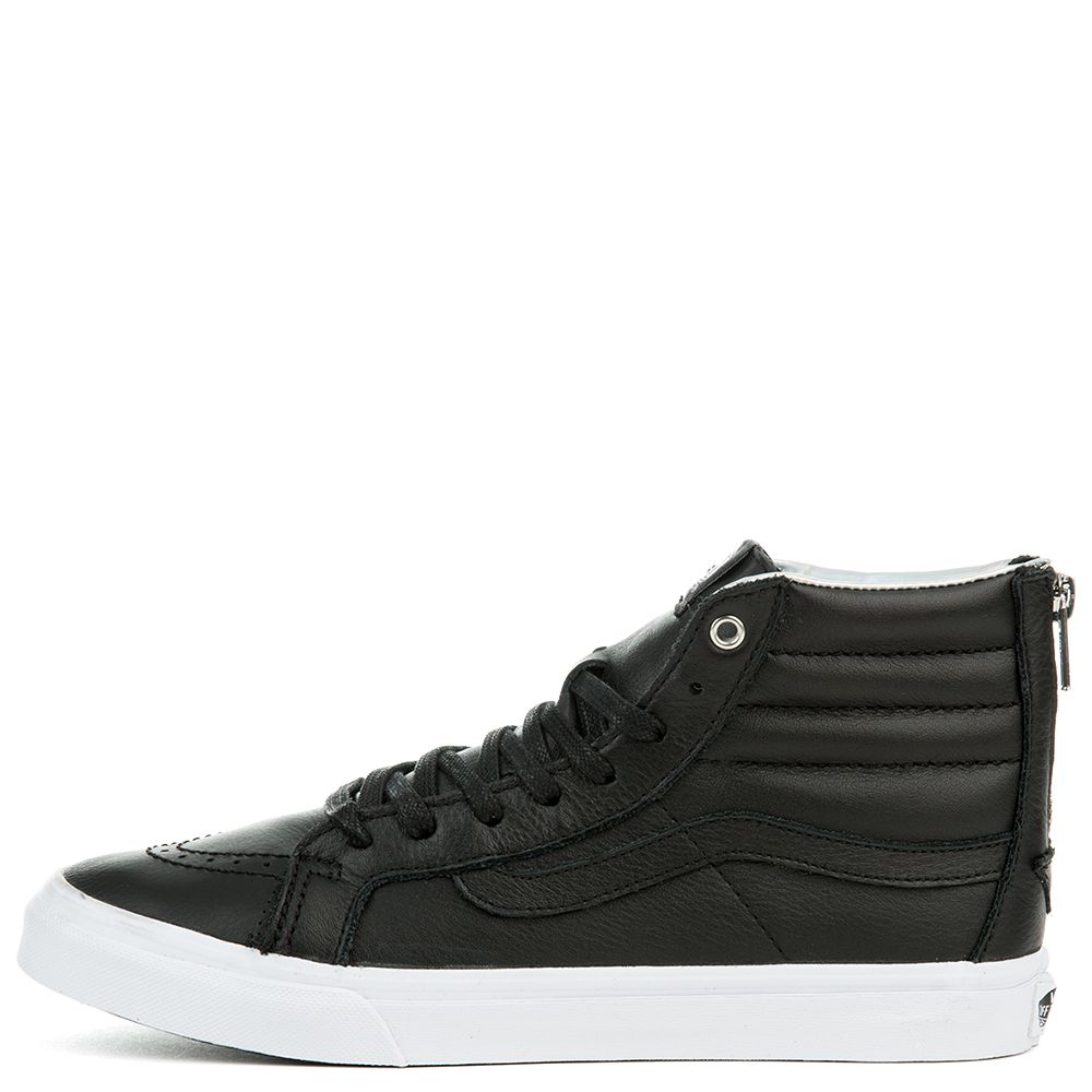 WOMEN'S SK8-HI SLIM ZIP (HOLOGRAM) Black/TRUE WHITE