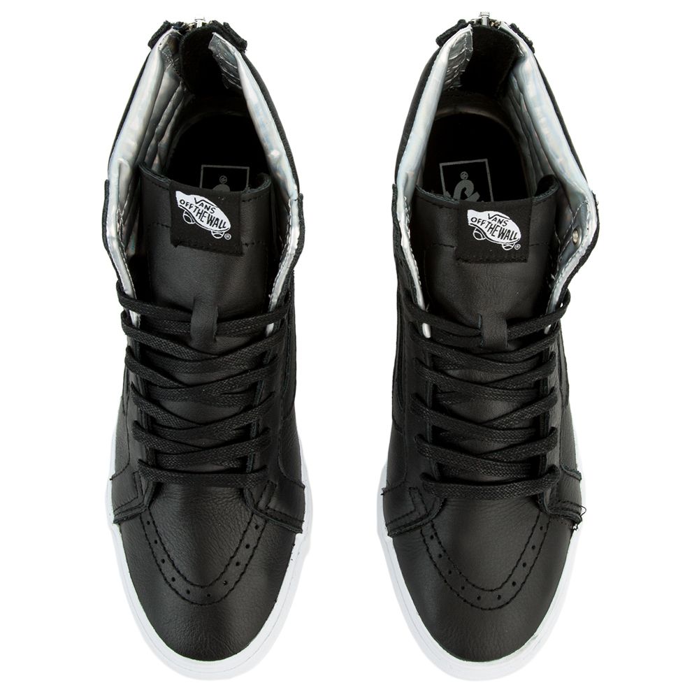 WOMEN'S SK8-HI SLIM ZIP (HOLOGRAM) Black/TRUE WHITE 6 WOMEN'S SK8-HI SLIM ZIP (HOLOGRAM) Black/TRUE WHITE