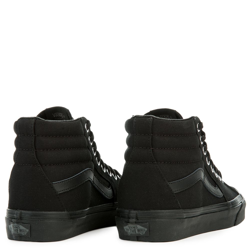 The Women's Sk8-Hi Mono in Black Black 4 The Women's Sk8-Hi Mono in Black Black