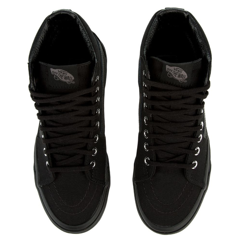 The Women's Sk8-Hi Mono in Black Black 6 The Women's Sk8-Hi Mono in Black Black