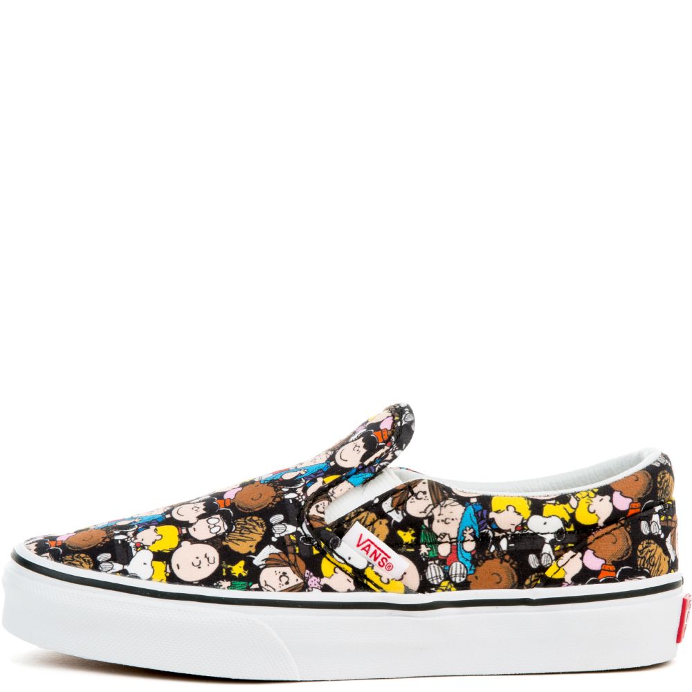 CLASSIC SLIP-ON-PEANUT THE GANG/BLACK