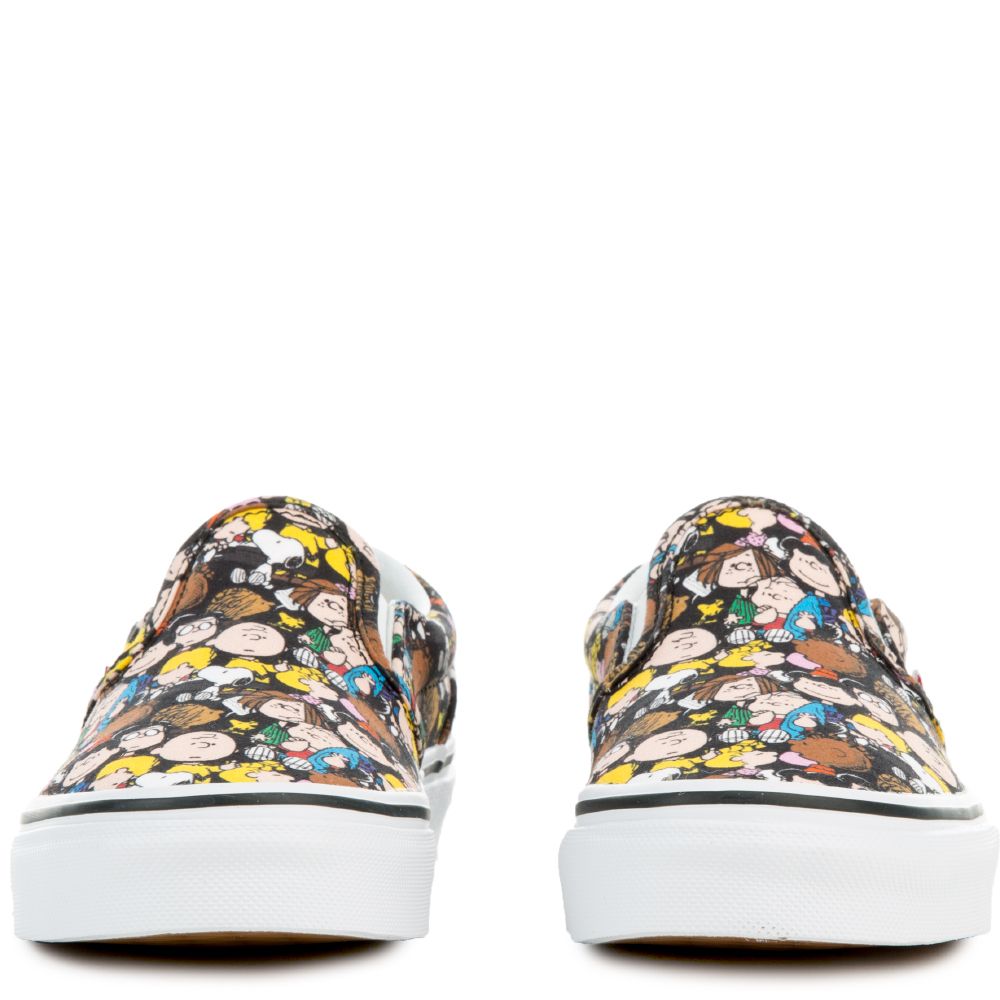 CLASSIC SLIP-ON-PEANUT THE GANG/BLACK 7 CLASSIC SLIP-ON-PEANUT THE GANG/BLACK