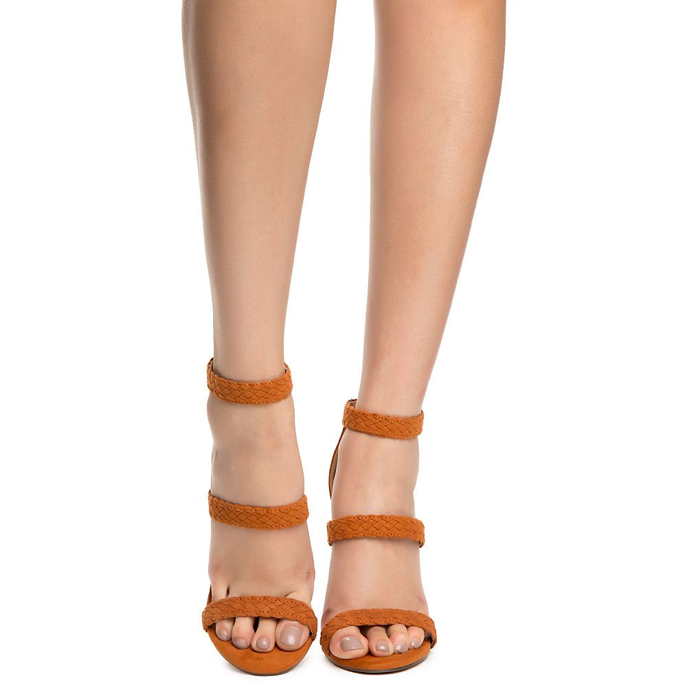 Women's Golden-83 High Heel Cognac