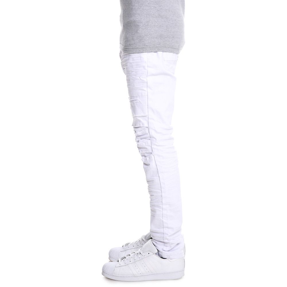 MEN'S RIPPED TWILL PANT