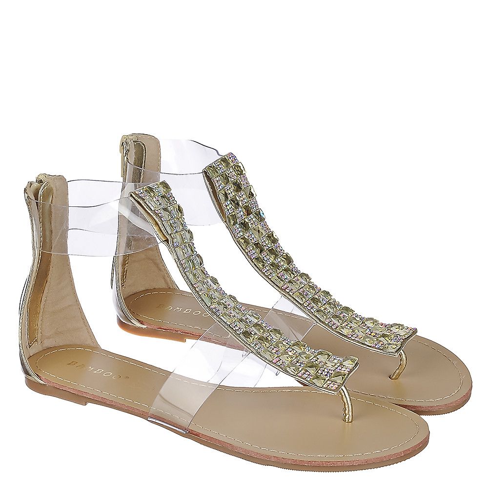 Aveno-08 Metallic Sandals Gold