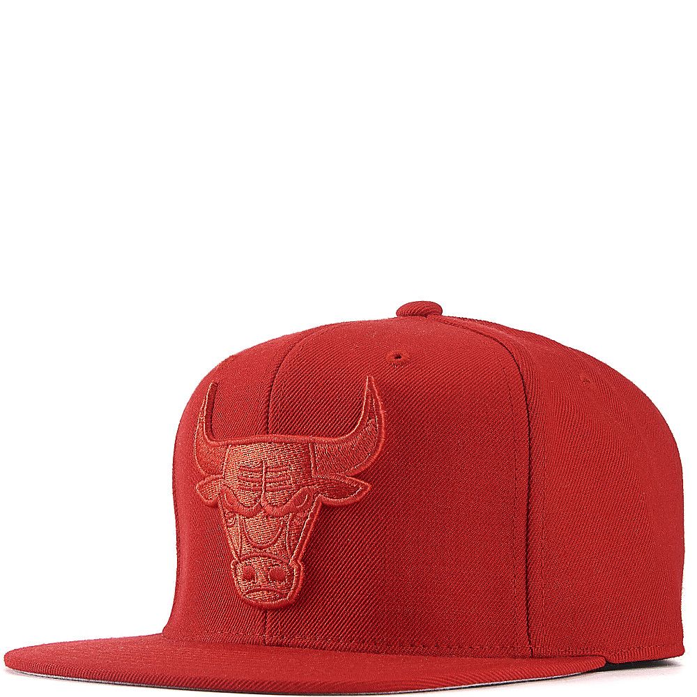 Chicago Bulls Fitted Cap Red