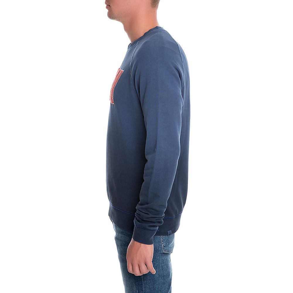 Men's Joy Sweat Top Tee Blue